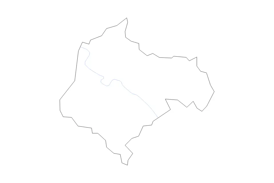 Carte de Morgan, Kentucky de type contour et rivières pour Amérique du Nord, montrant contour et rivières avec des limites nettes.