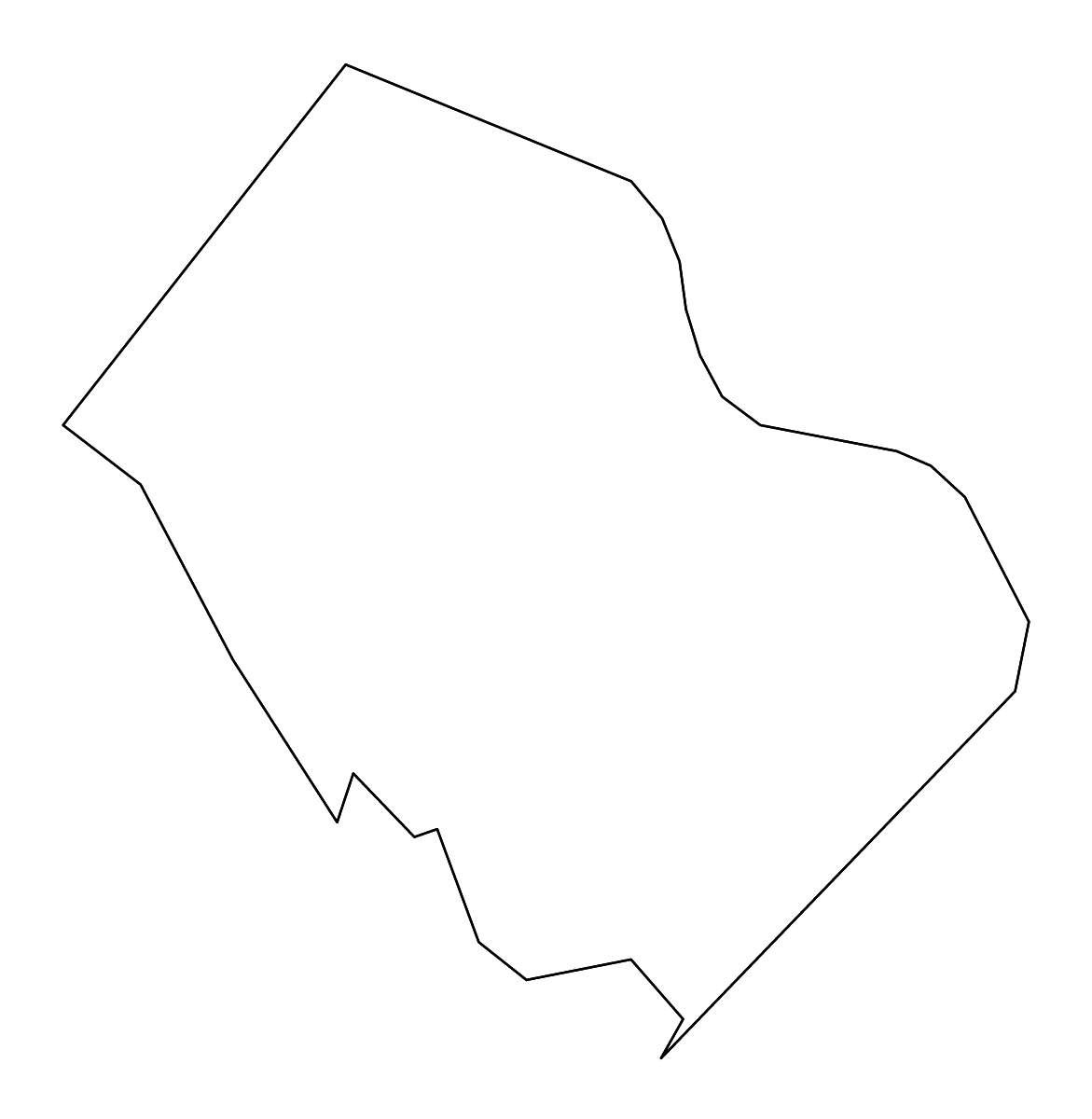 Mapa de contorno de Nicholas, Kentucky con ríos.