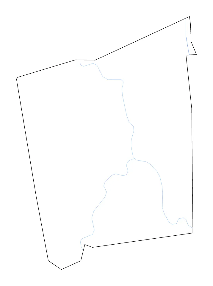 Pendleton outline map preview