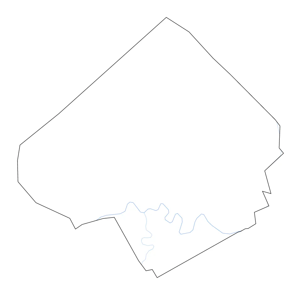 Pulaski outline map preview