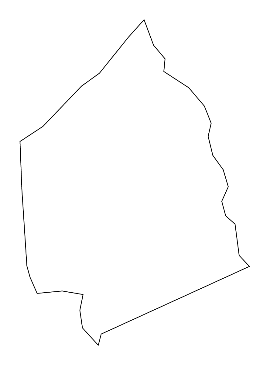 Mapa de contorno de Scott, Kentucky.