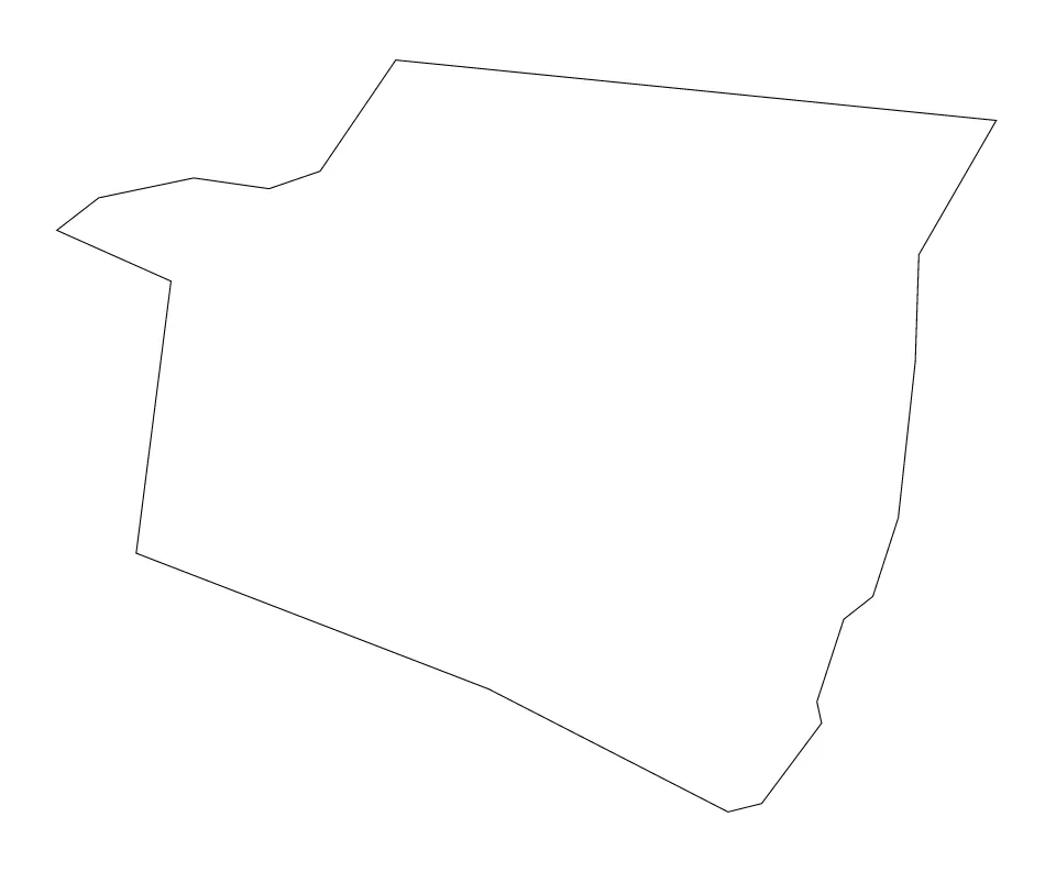 Shelby outline map preview