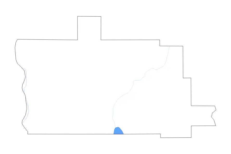 Mapa de Calcasieu Parish, Louisiana de tipo contorno, lagos y ríos para América del Norte, con contorno, lagos y ríos con elementos de agua como Calcasieu Lake.