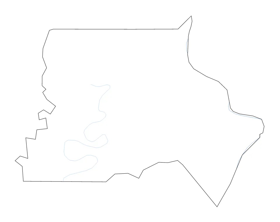 Madison Parish outline map preview
