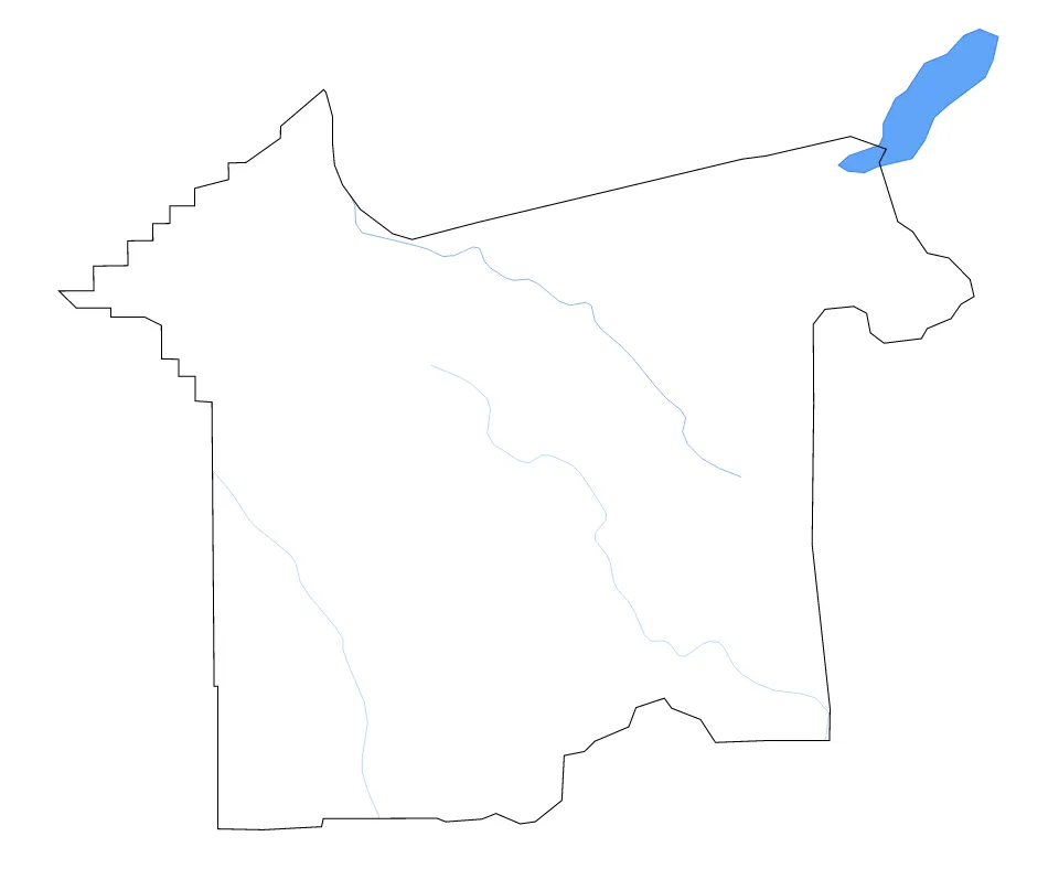 Rapides Parish outline map preview