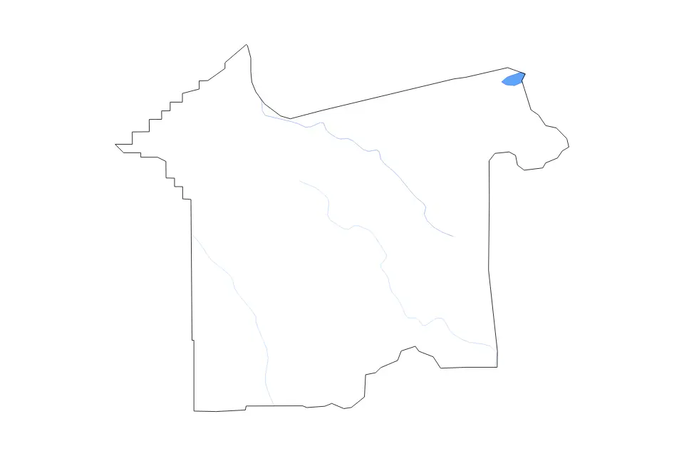 Mapa de Rapides Parish, Louisiana de tipo contorno, lagos y ríos para América del Norte, con contorno, lagos y ríos con elementos de agua como Catahoula Lake.