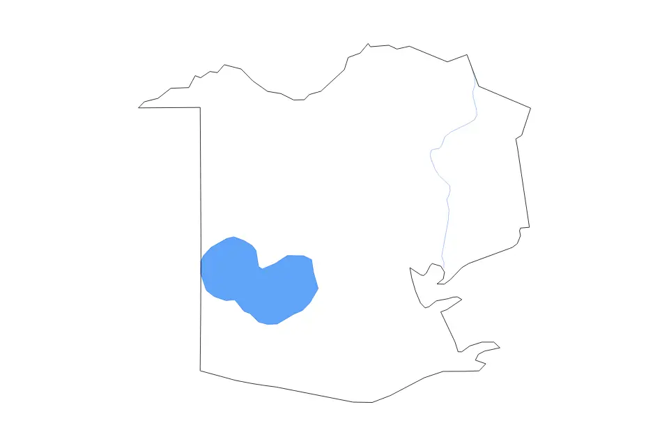 Mapa de Vermilion Parish, Louisiana de tipo contorno, lagos y ríos para América del Norte, con contorno, lagos y ríos con elementos de agua como White Lake.