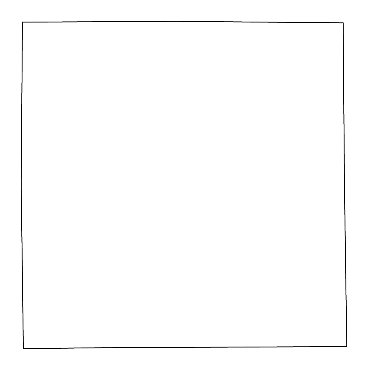 Outline map of Kalamazoo County, Michigan with rivers.