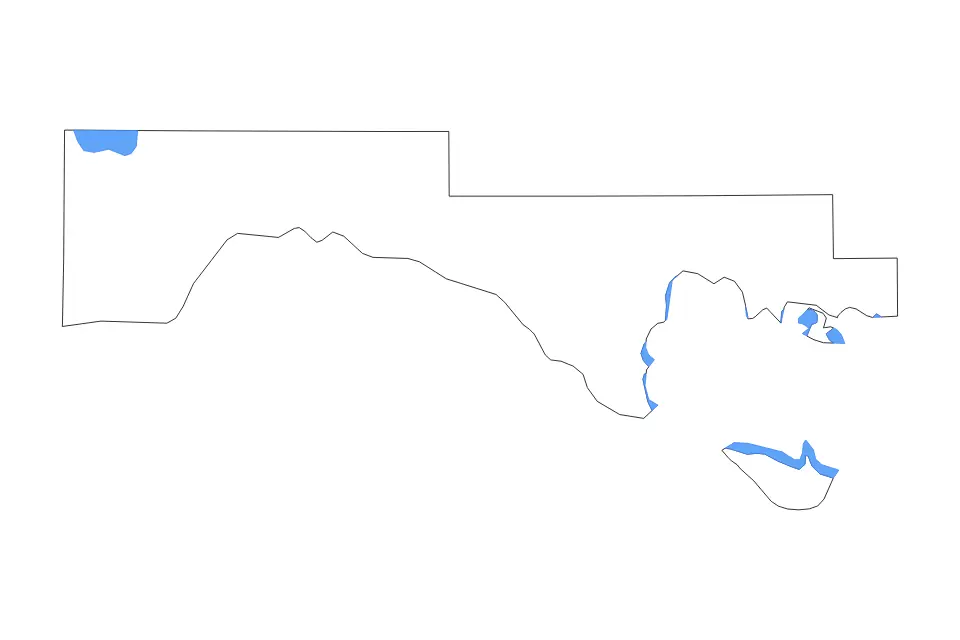 Mapa de Mackinac, Michigan de tipo contorno y lagos para América del Norte, con contorno y lagos con elementos de agua como Manistique Lake y Lake Huron.