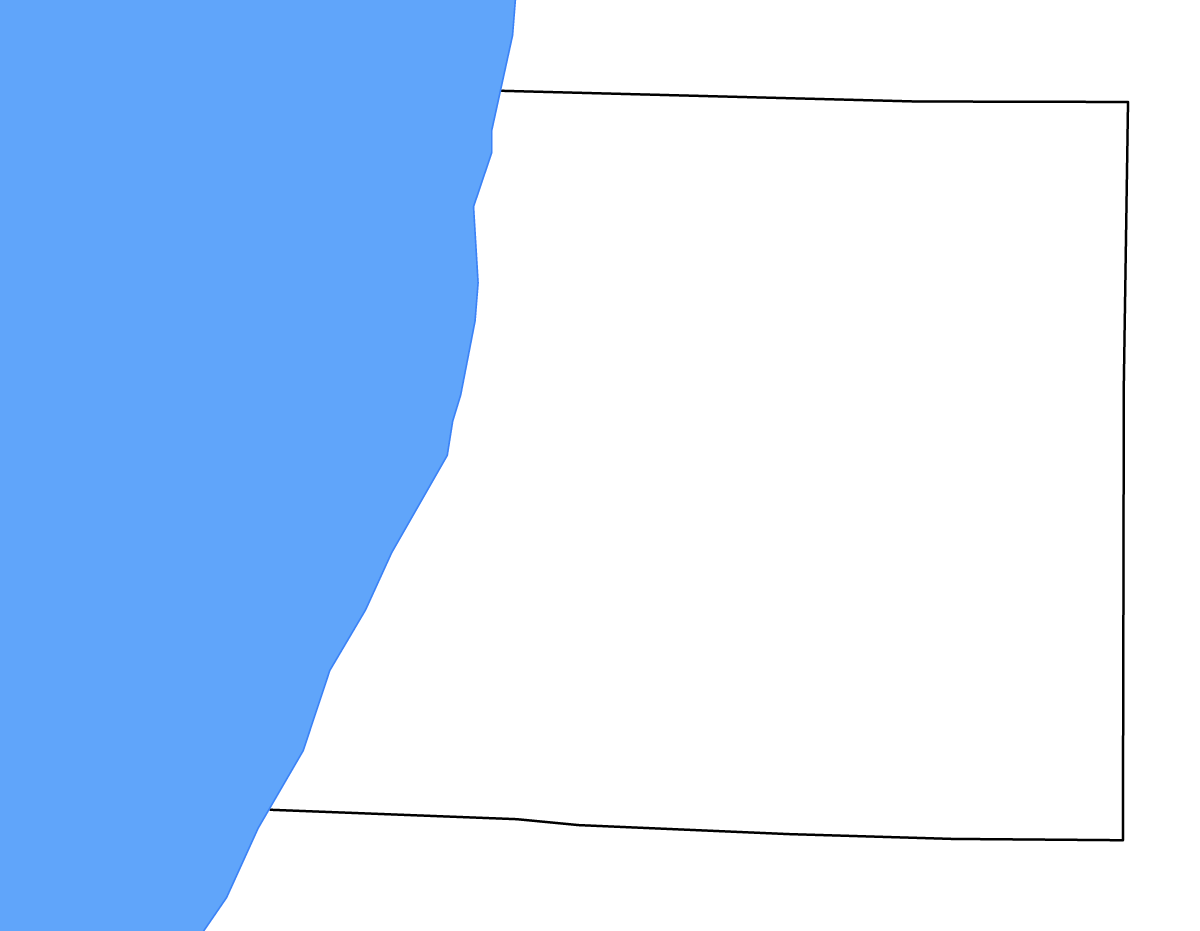 Mapa de contorno de Manistee, Michigan con lagos y ríos.