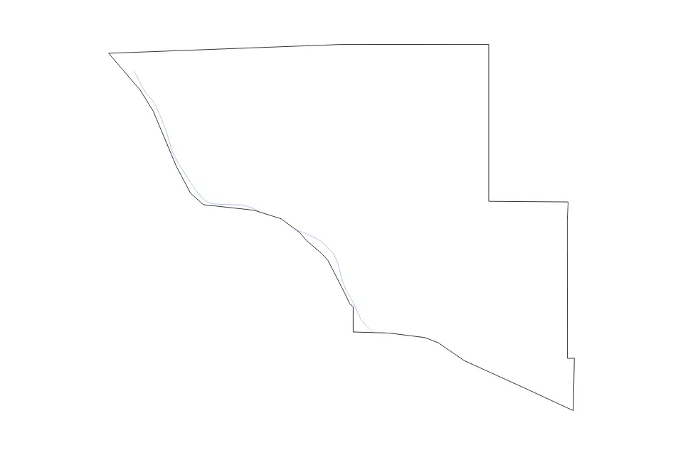 Carte de Big Stone, Minnesota de type contour et rivières pour Amérique du Nord, montrant contour et rivières avec des limites nettes.