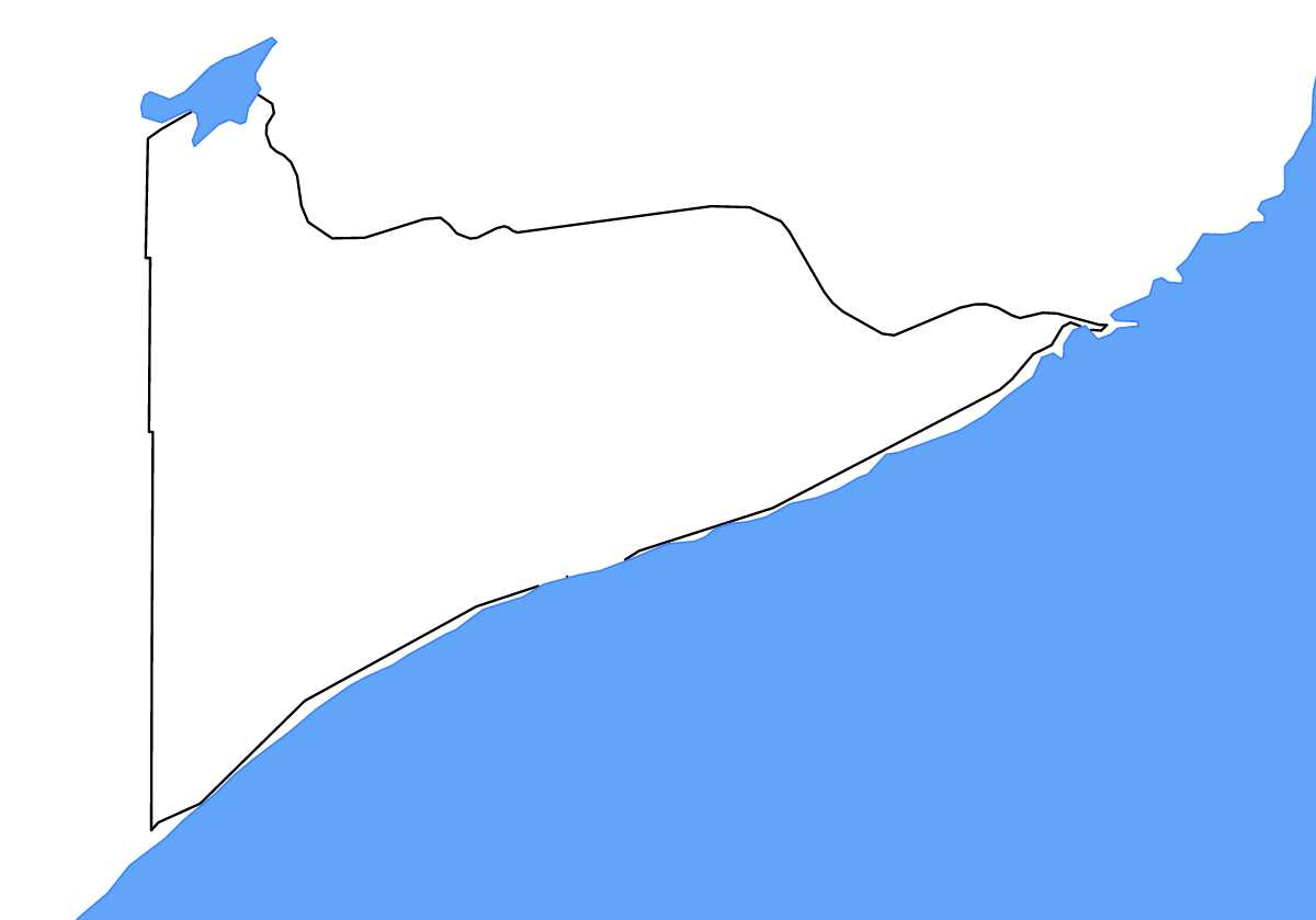 Mapa de contorno de Cook, Minnesota con lagos.