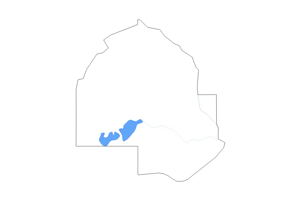Mapa de Hennepin, Minnesota de tipo contorno, lagos y ríos para América del Norte, con contorno, lagos y ríos con elementos de agua como Lake Minnetonka (Upper Lake) y Lake Minnetonka (Lower Lake).