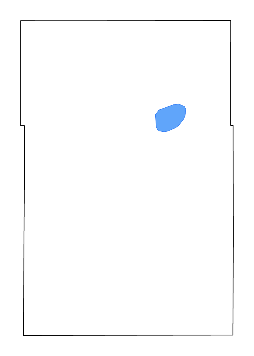 Mapa de contorno de Kandiyohi, Minnesota con lagos y ríos.
