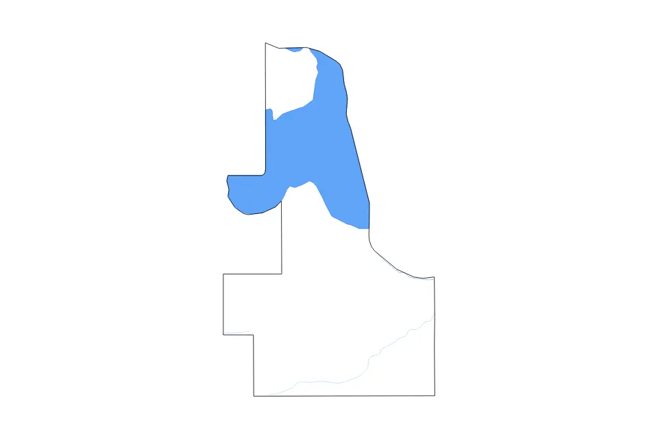 Mapa de Lake of the Woods, Minnesota de tipo contorno, lagos y ríos para América del Norte, con contorno, lagos y ríos con elementos de agua como Lake of the Woods.