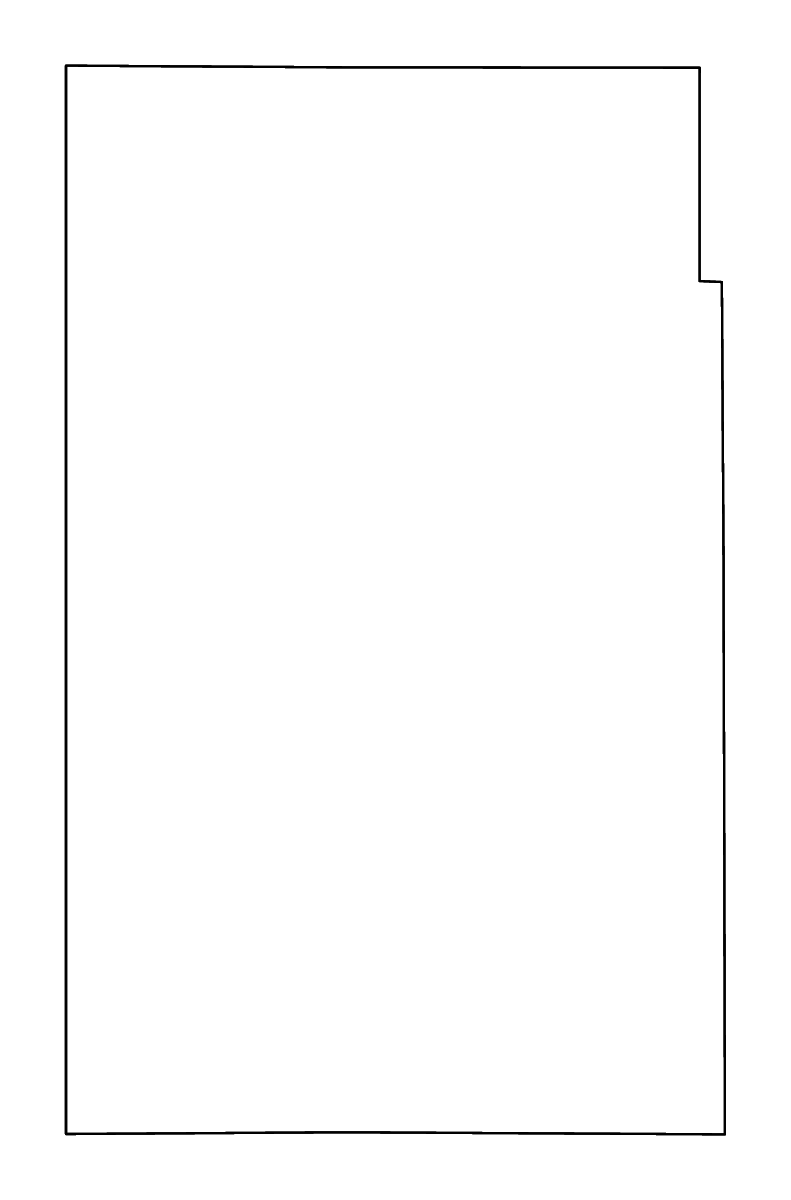 Mapa de contorno de Lincoln, Minnesota con ríos.