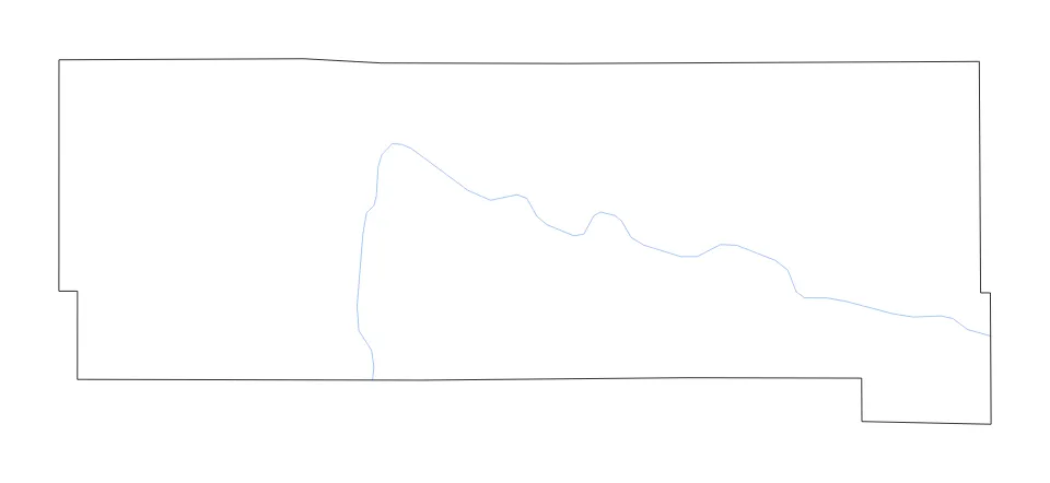 Pennington outline map preview