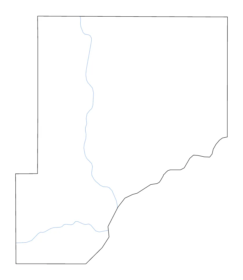 Pine outline map preview