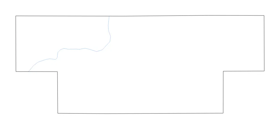 Red Lake outline map preview