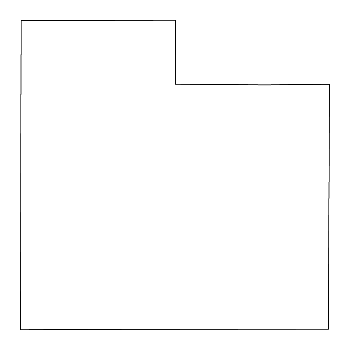 Mapa de contorno de Rice, Minnesota con ríos.