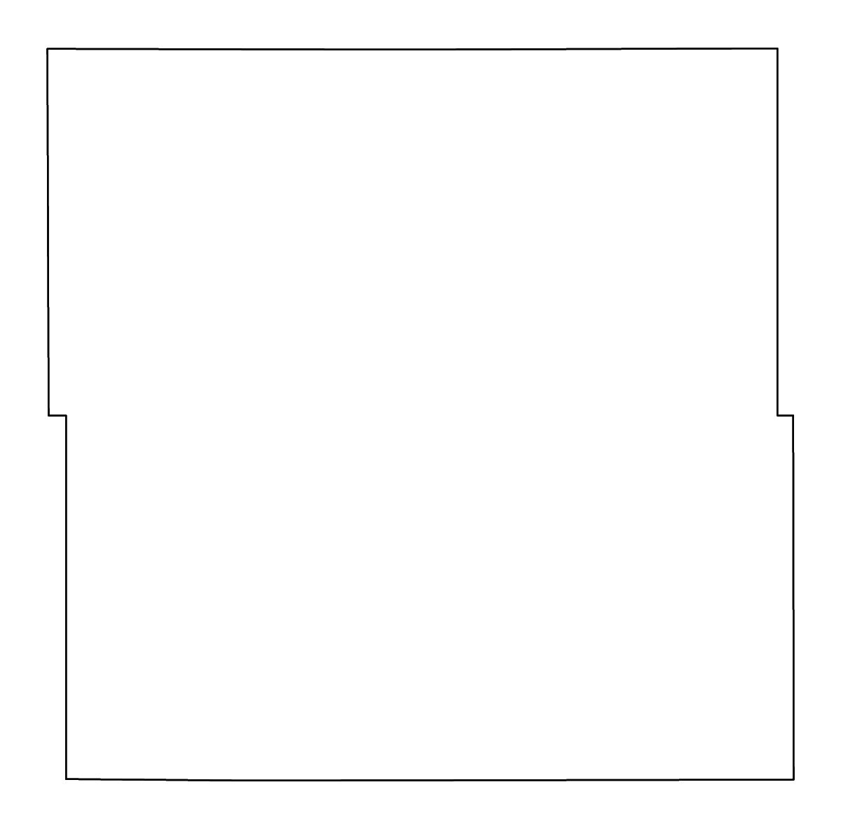 Mapa de contorno de Stevens, Minnesota con ríos.