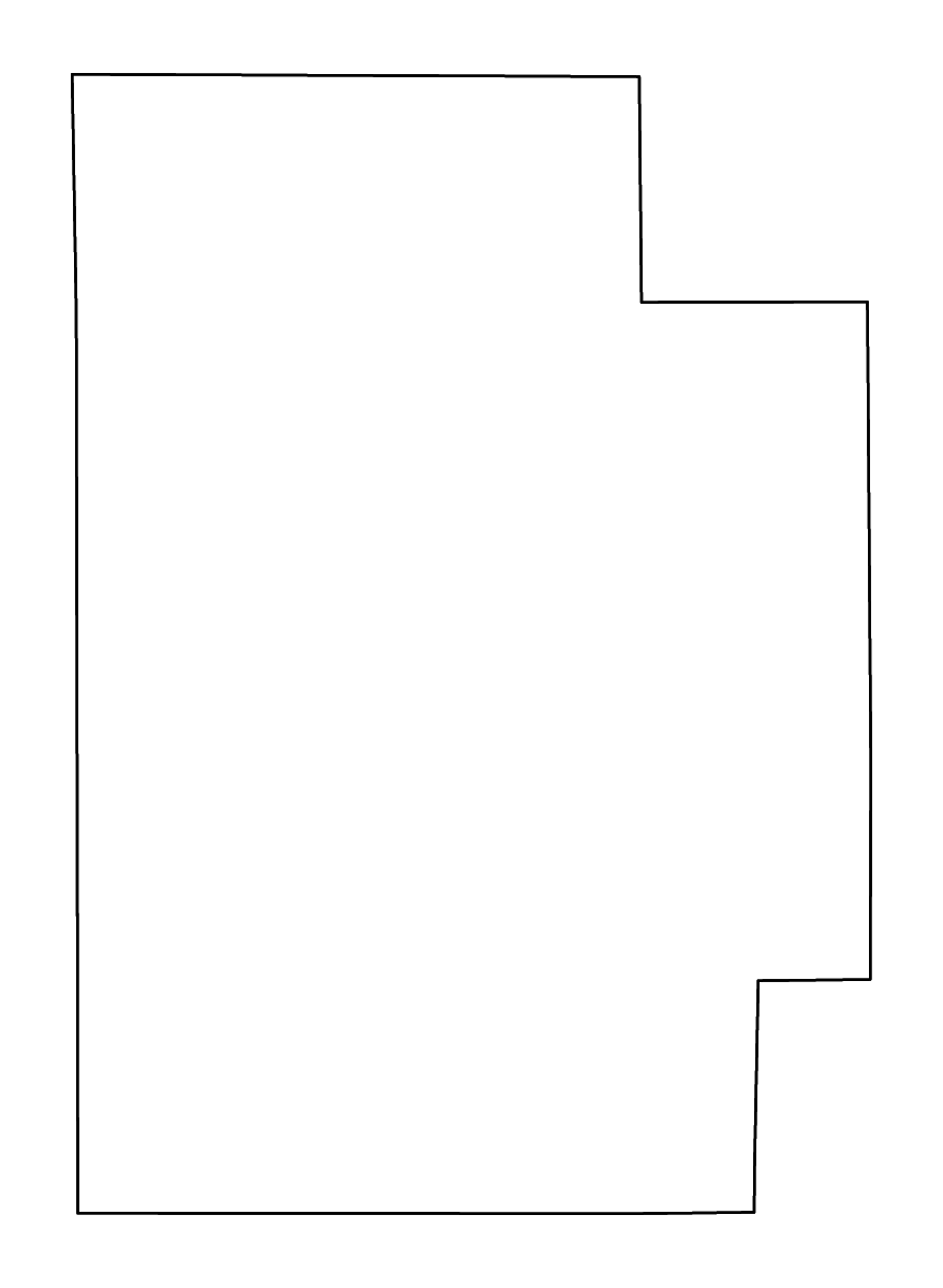 Carte de contour de Calhoun, Mississippi avec rivières.