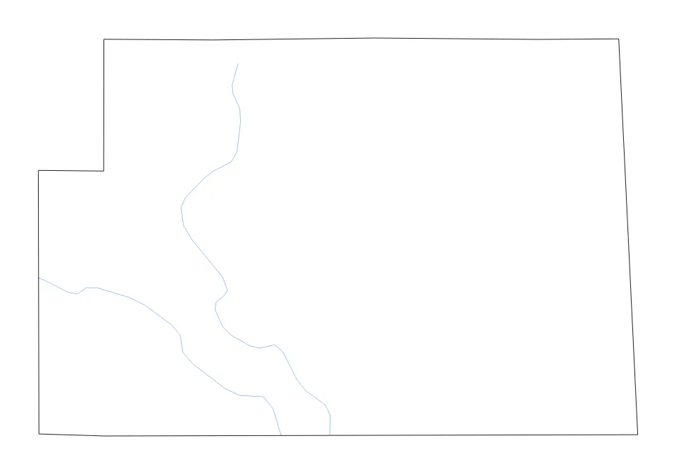 George outline map preview