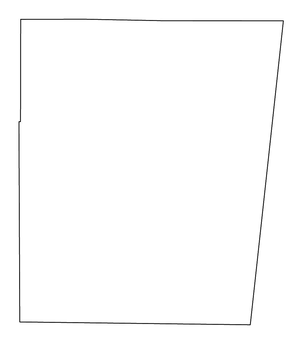 Mapa de contorno de Itawamba, Mississippi con ríos.
