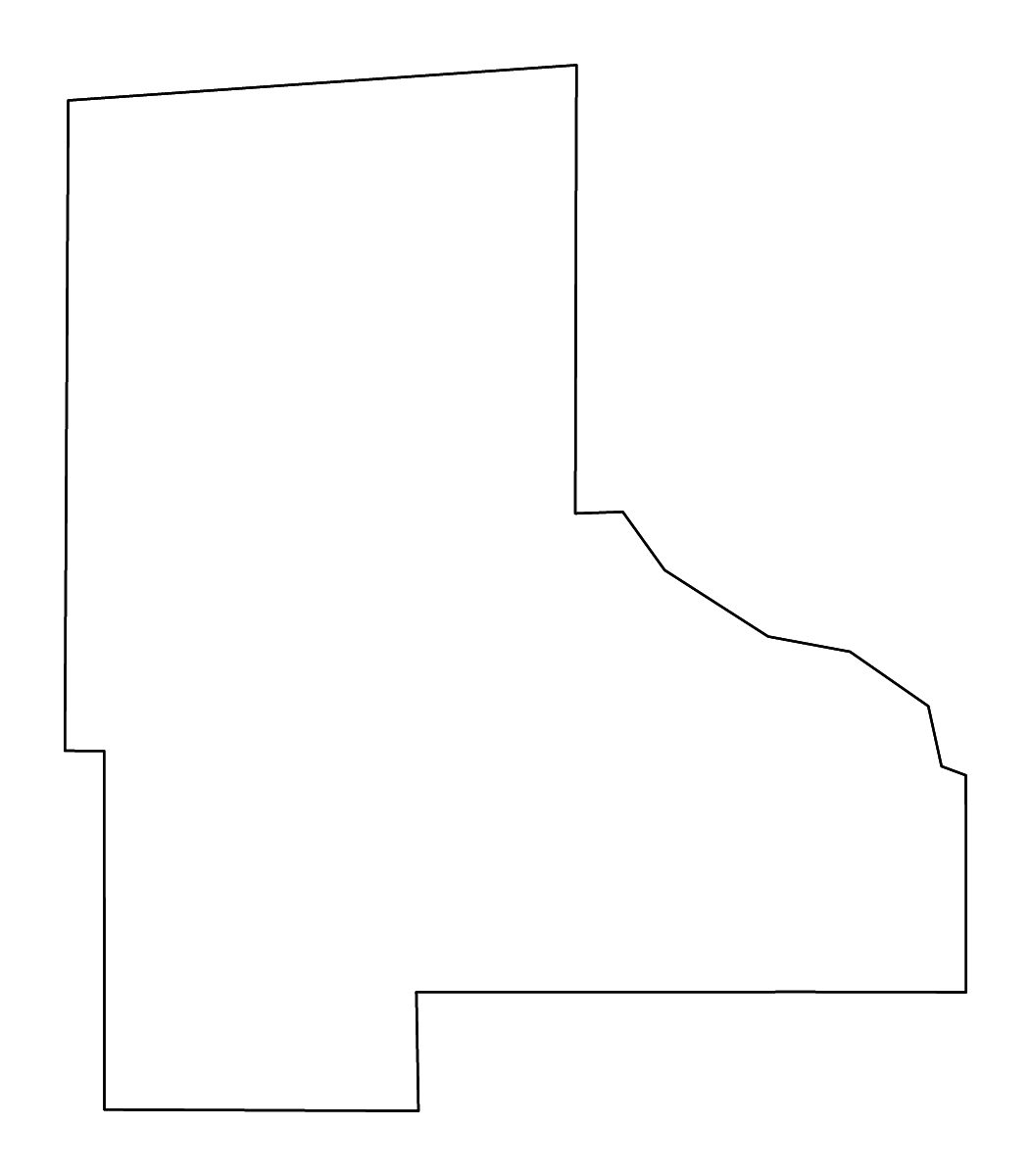 Mapa de contorno de Jefferson Davis, Mississippi con ríos.