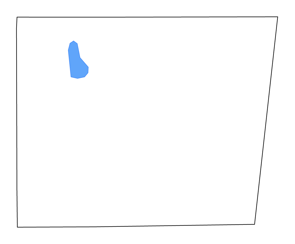 Mapa de contorno de Lauderdale, Mississippi con lagos y ríos.