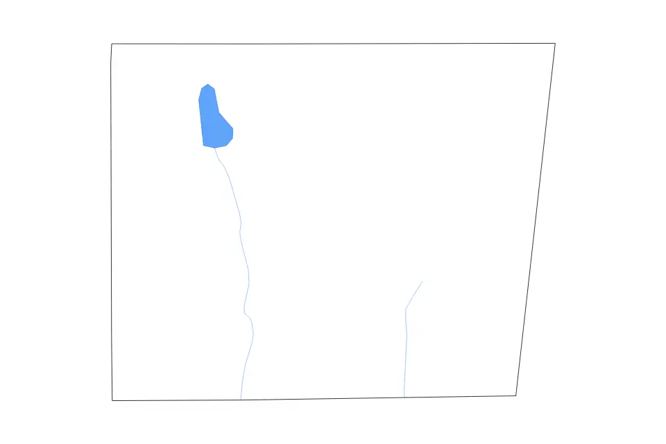 Mapa de Lauderdale, Mississippi de tipo contorno, lagos y ríos para América del Norte, con contorno, lagos y ríos con elementos de agua como Okatibbee Lake.