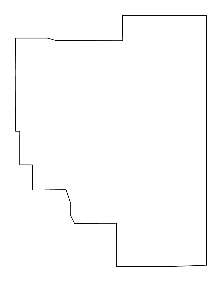 Mapa de contorno de Marion, Mississippi con ríos.
