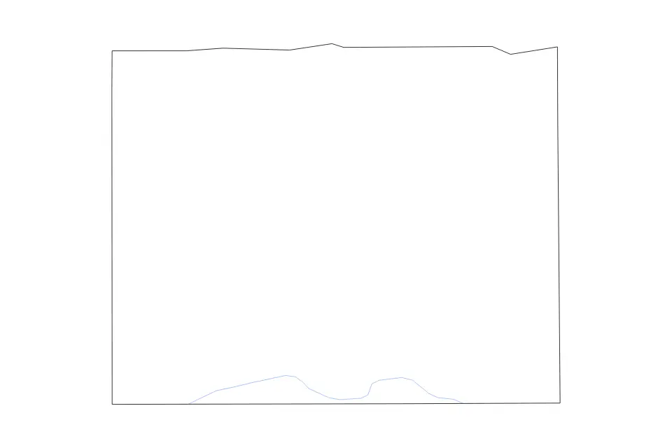 Mapa de Oktibbeha, Mississippi de tipo contorno y ríos para América del Norte, con contorno y ríos con límites limpios.