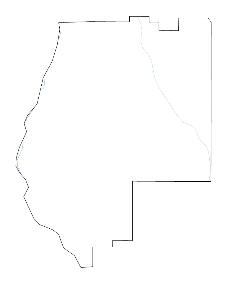 Pearl River outline map preview