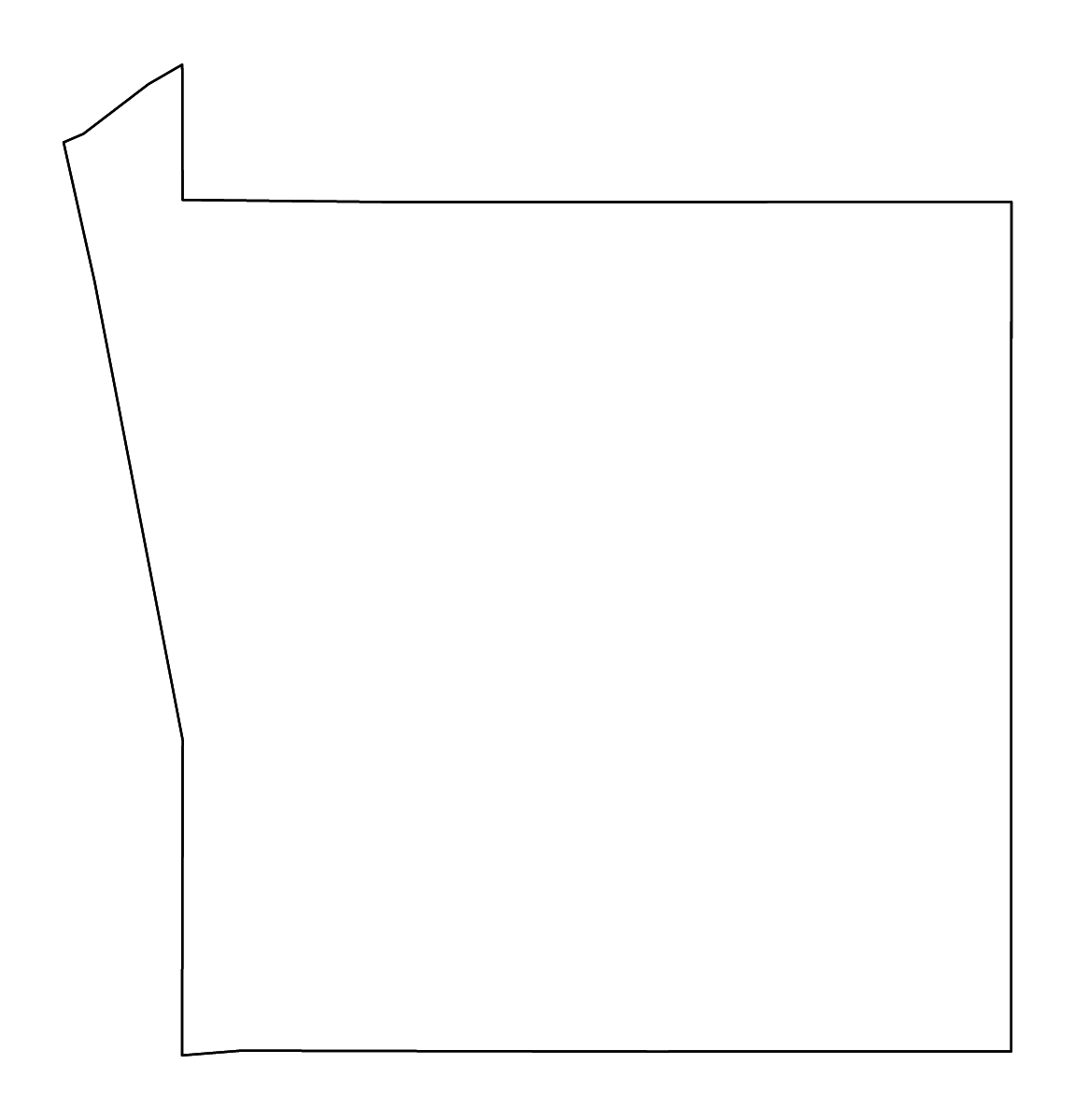 Mapa de contorno de Scott, Mississippi con ríos.