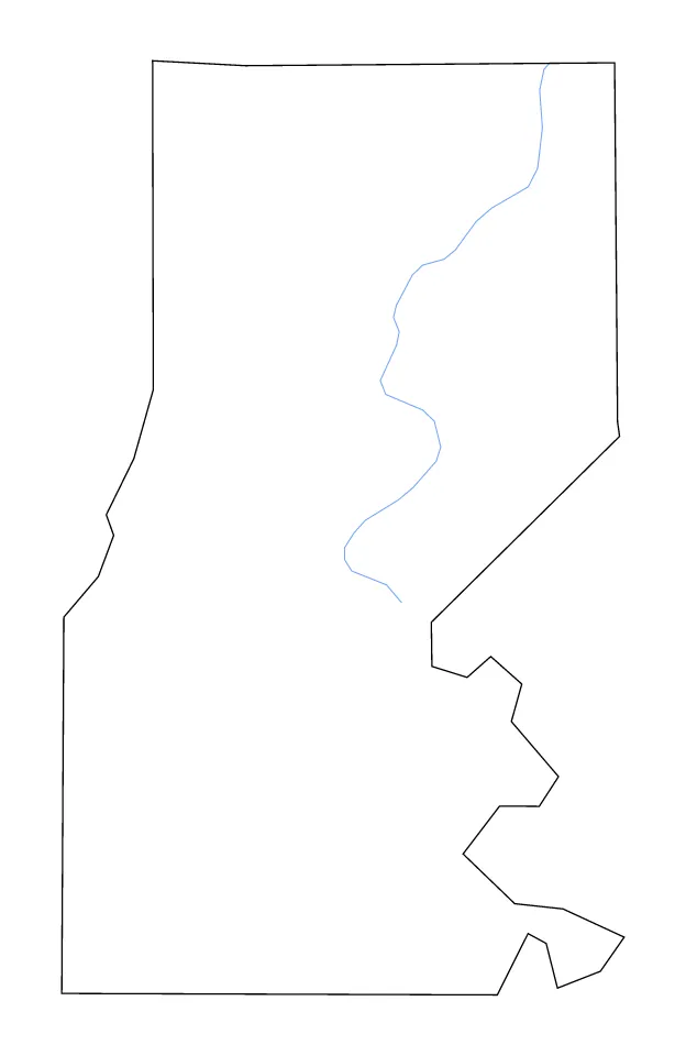 Sharkey outline map preview
