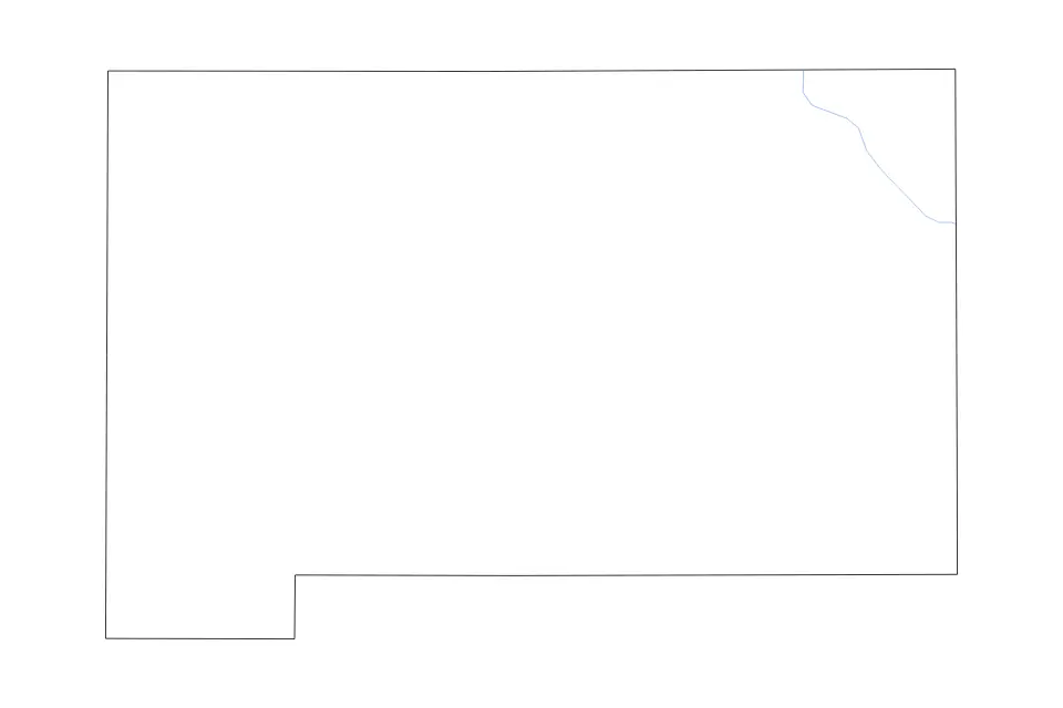 Mapa de Stone, Mississippi de tipo contorno y ríos para América del Norte, con contorno y ríos con límites limpios.