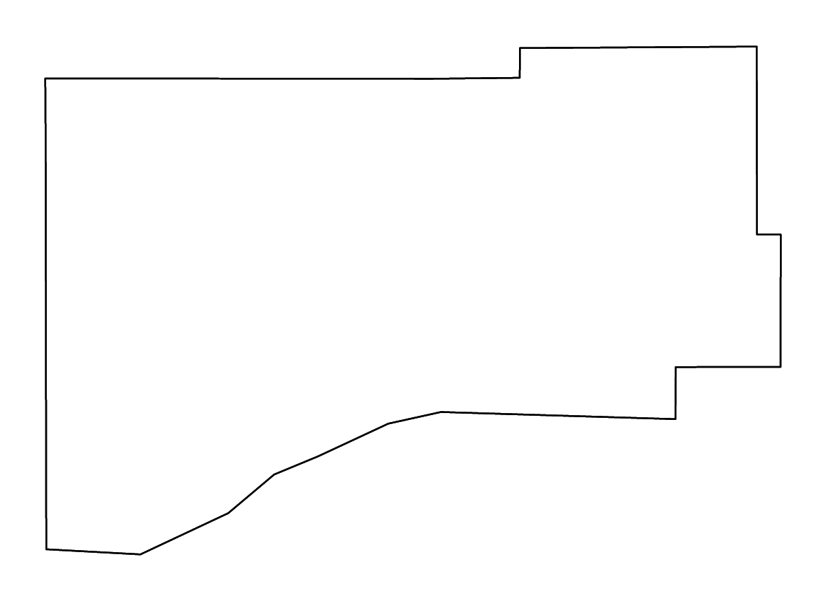 Mapa de contorno de Webster, Mississippi con ríos.