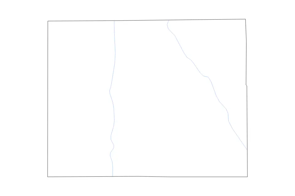 Carte de Adair, Missouri de type contour et rivières pour Amérique du Nord, montrant contour et rivières avec des limites nettes.