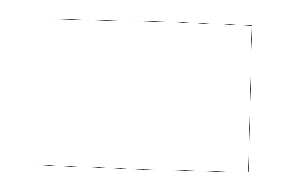 Outline map of Barton County, Missouri with subdivision borders.