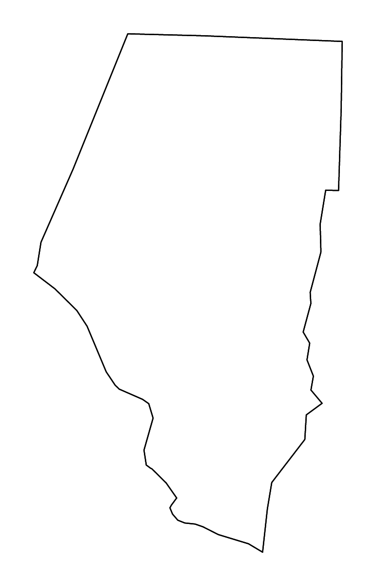 Mapa de contorno de Boone, Missouri con ríos.