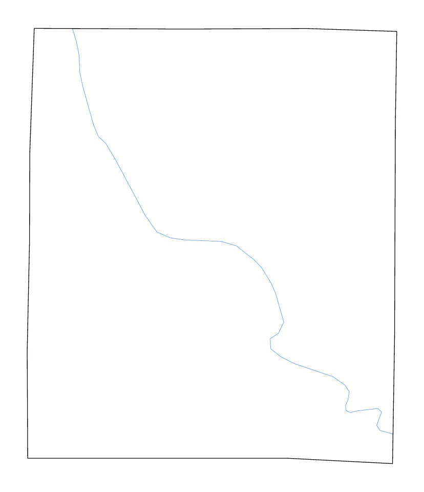 Gentry outline map preview