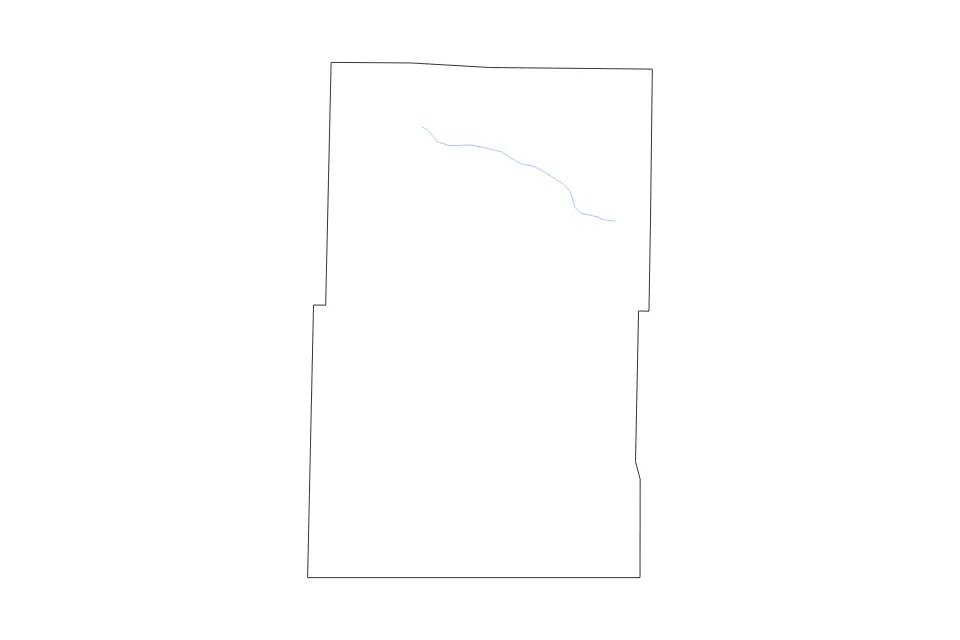 Mapa de Howell, Missouri de tipo contorno y ríos para América del Norte, con contorno y ríos con límites limpios.