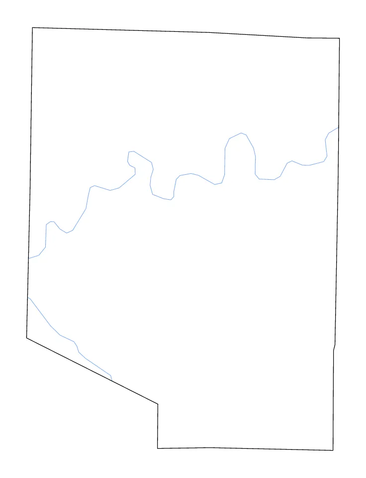 Pulaski outline map preview