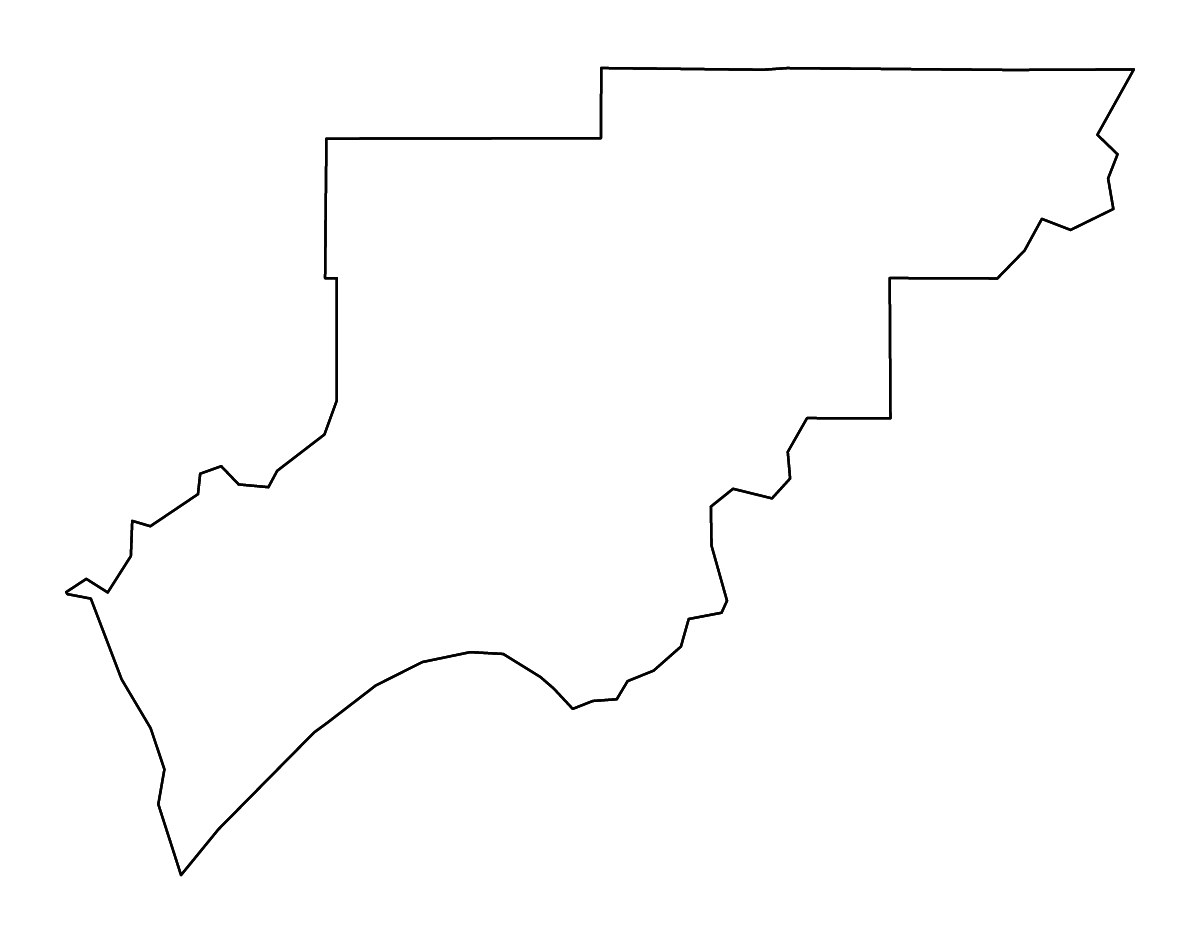 Mapa de contorno de Deer Lodge, Montana con ríos.