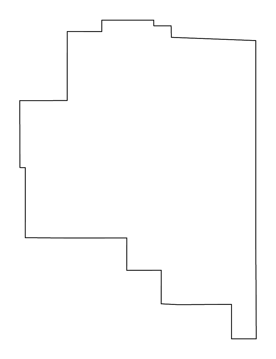 Mapa de contorno de Fallon, Montana con ríos.