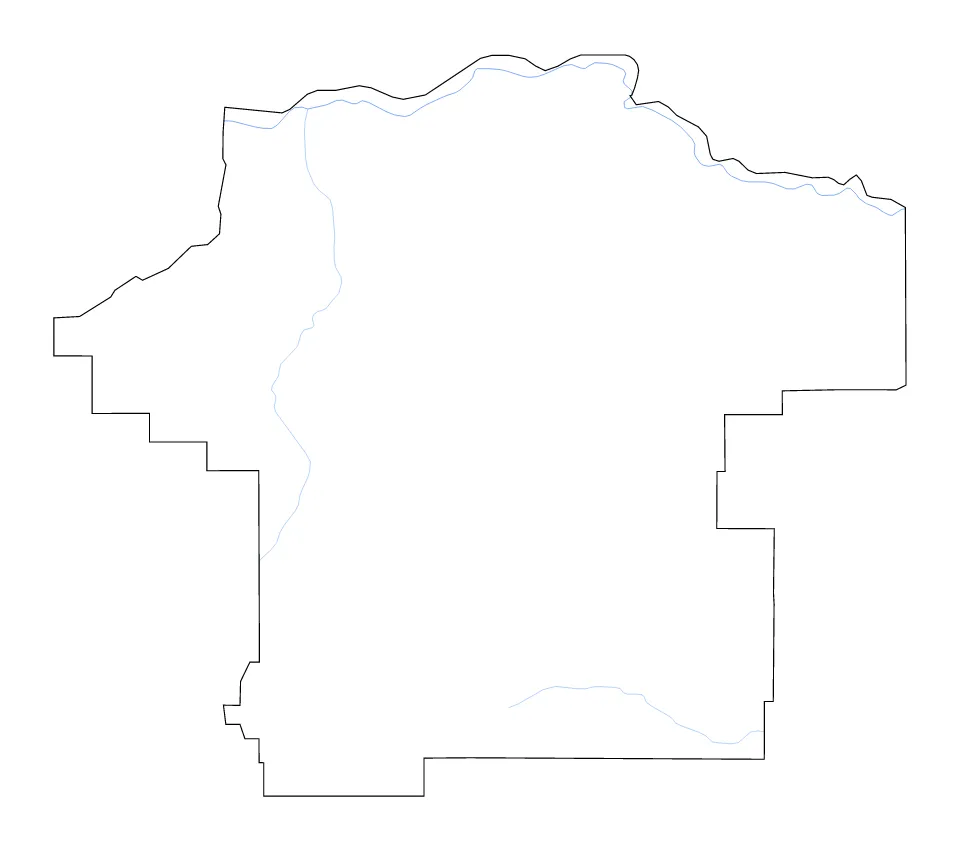 Fergus outline map preview