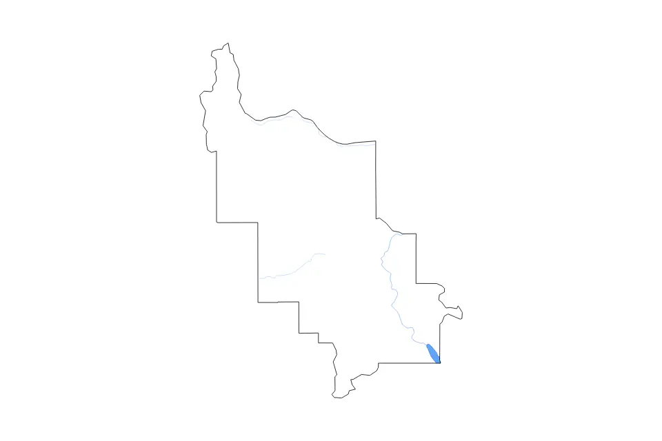 Mapa de Lewis and Clark, Montana de tipo contorno, lagos y ríos para América del Norte, con contorno, lagos y ríos con elementos de agua como Canyon Ferry Lake.