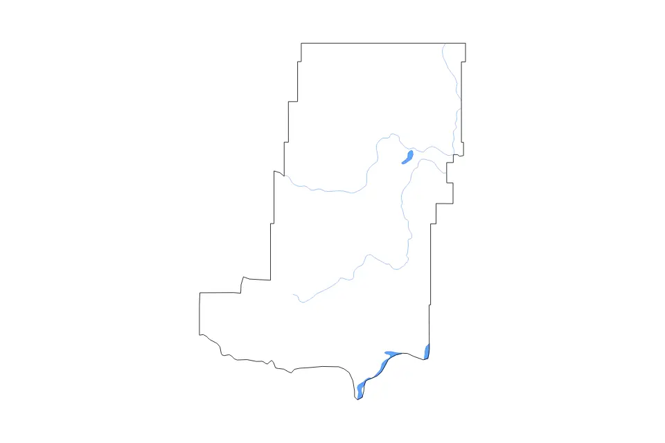 Mapa de Phillips, Montana de tipo contorno, lagos y ríos para América del Norte, con contorno, lagos y ríos con elementos de agua como Nelson Reservoir y Fort Peck Lake.