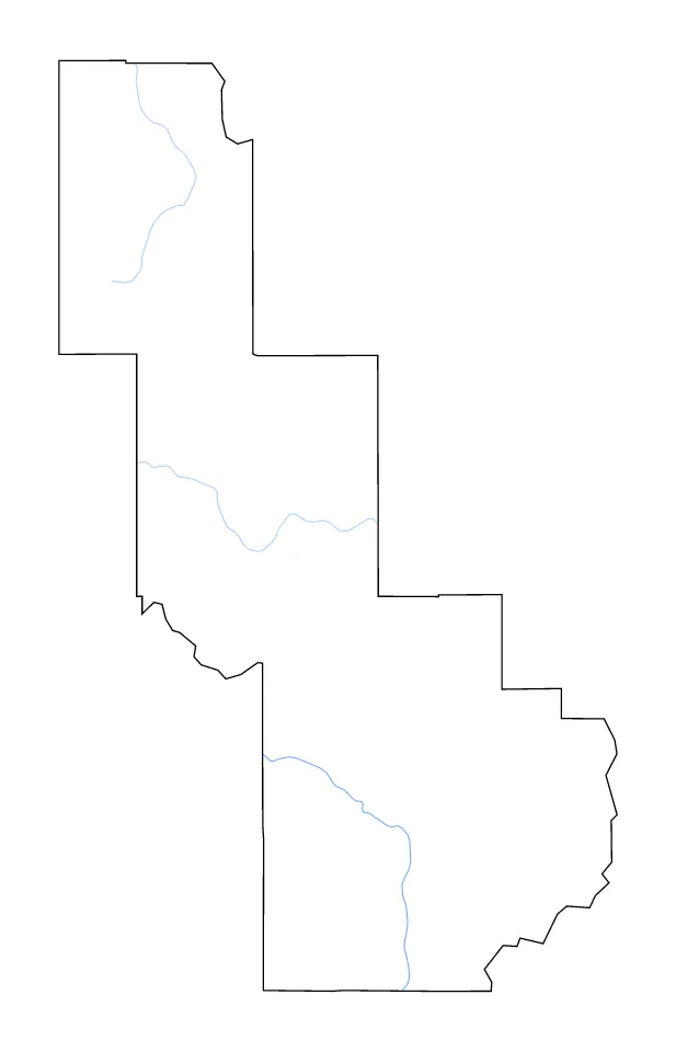 Powell outline map preview